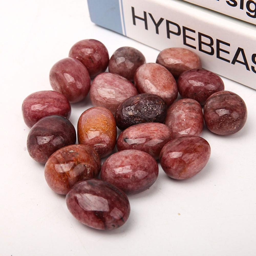 0.1kg Rhodonite Tumbles Crystal wholesale suppliers