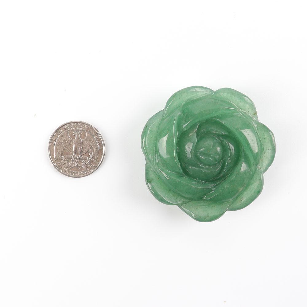 Green Aventurine Flower Free Form Crystal wholesale suppliers