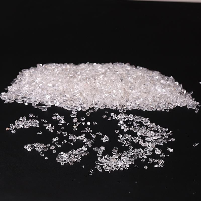 0.1kg High Quality Natural Clear Quartz Chips Crystal Chips for Decoration Crystal wholesale suppliers