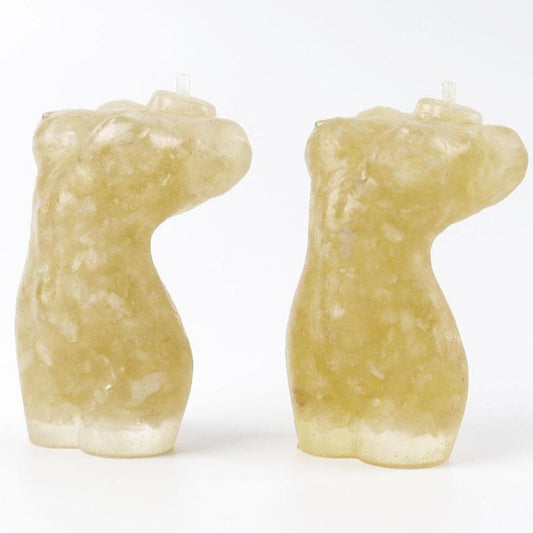 Citrine Crystal Chips Resin Models