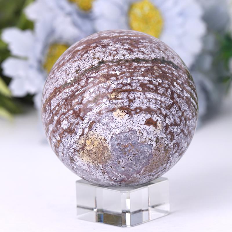 1.2"-4.0" Ocean Jasper Sphere Crystal wholesale suppliers