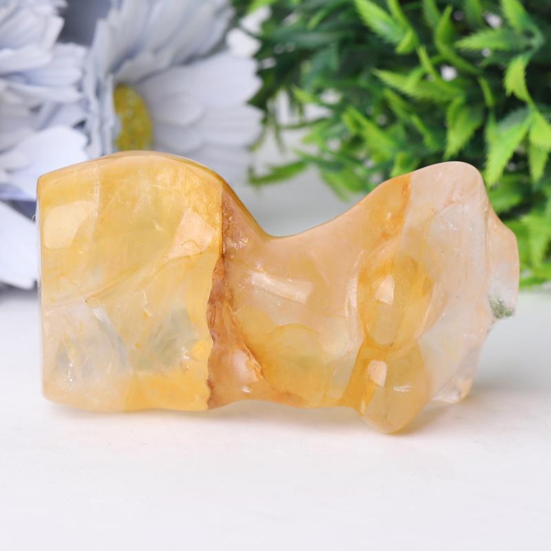 3" Golden Healer Woman Model Body Crystal Carvings Crystal wholesale suppliers