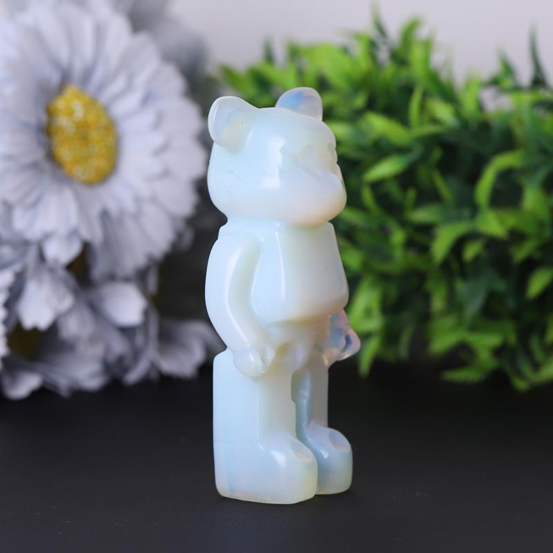 Opalite Bear Brick Crystal Carvings Crystal wholesale suppliers