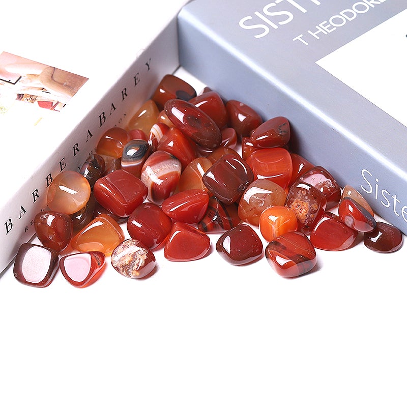 0.1kg Carnelian Crystal Tumbles Crystal wholesale suppliers