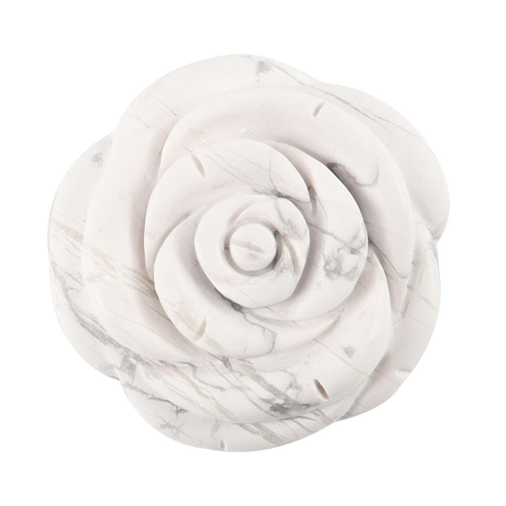 Crystal Flower Pocket Stone Hand Carved Gemstone Flower Healing Crystal Rose Flower For Sale Crystal wholesale suppliers