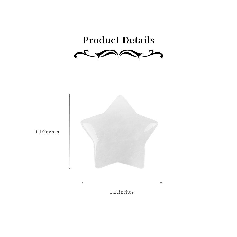 Crystal Carving Polished Star Shape Palm Pocket Stones Crystal wholesale suppliers