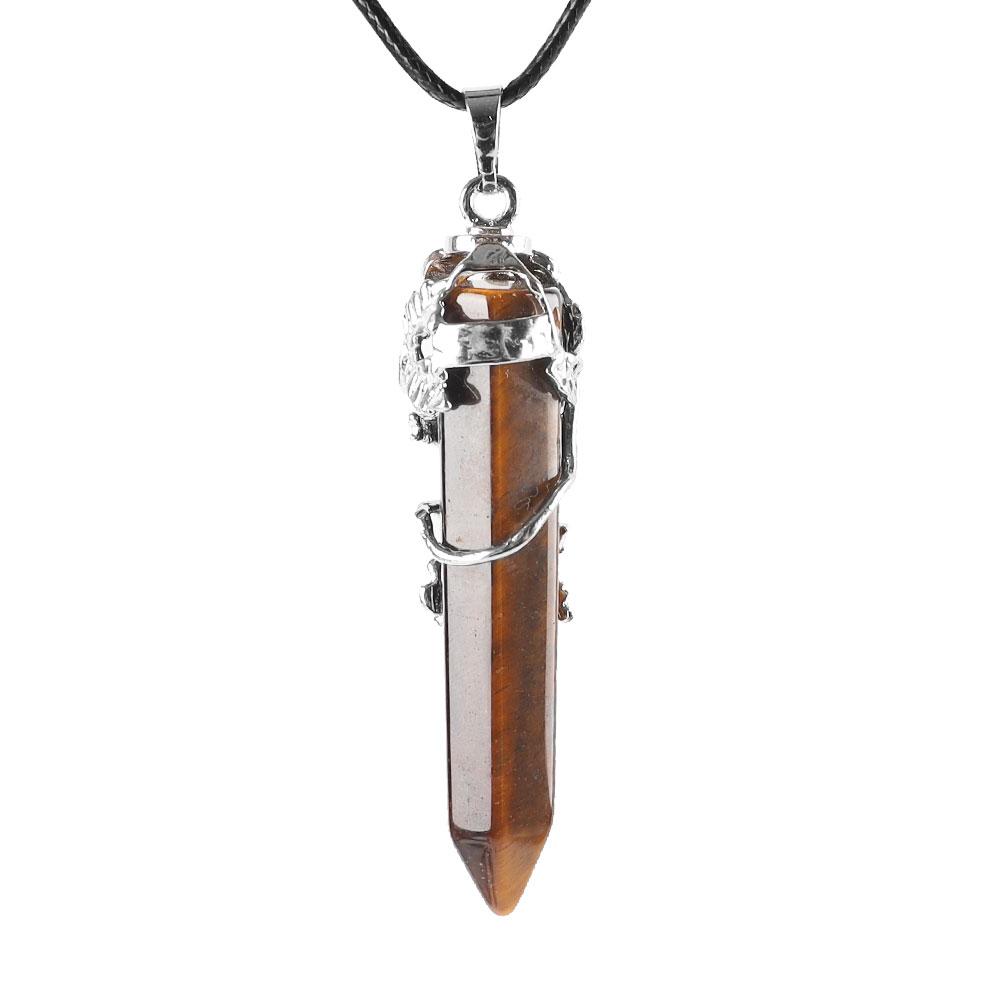 Tiger Eye Point Pendant Crystal wholesale suppliers