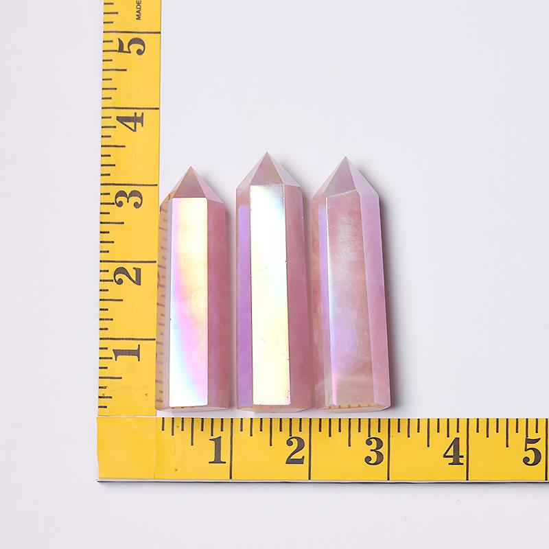 Wholesale Aura Rose Quartz Points for Collection Crystal wholesale suppliers