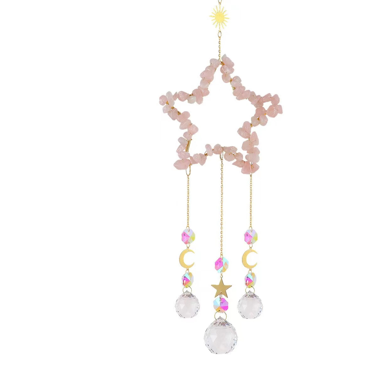 11cm Crystal Suncatcher Hanging Ornament for Home Decor Bulk Wholesale