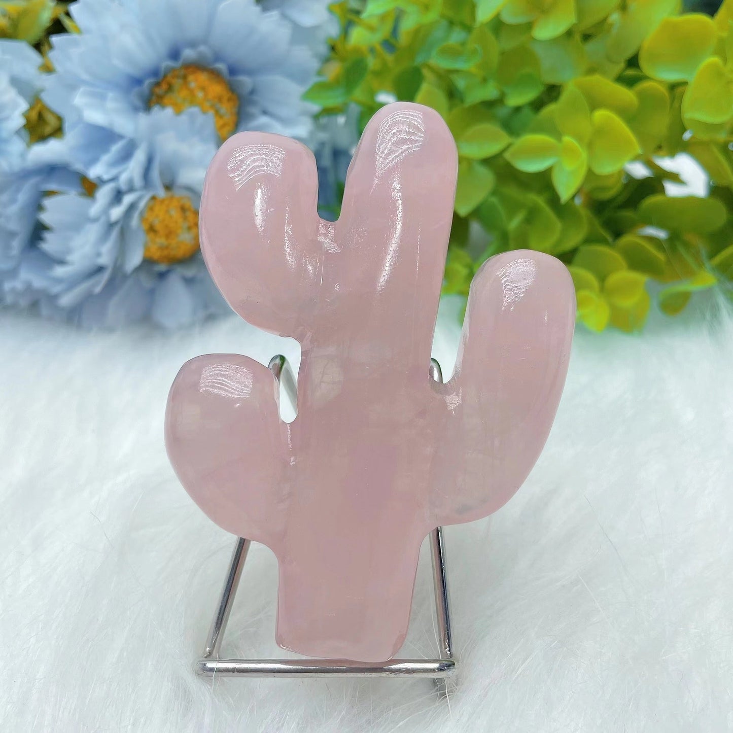 3.0" Cactus Crystal Carving Bulk Wholesale