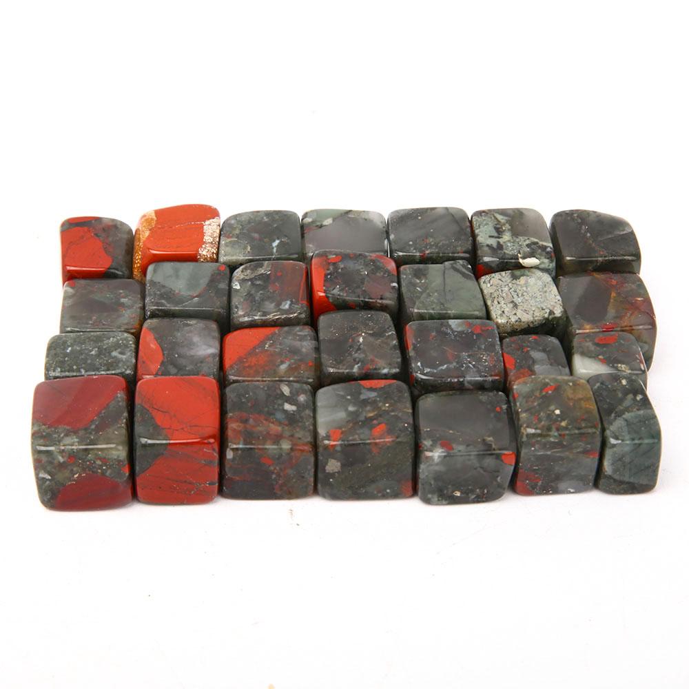 0.1kg Africa Blood Stone Cubes Crystal wholesale suppliers