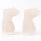Rose Quartz Crystal Chips Resin Models