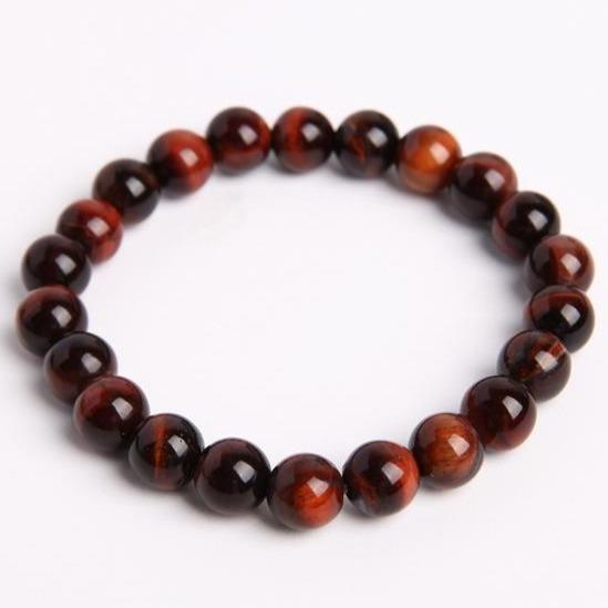 8mm Red Tiger Eye Crystal Bracelet Crystal wholesale suppliers