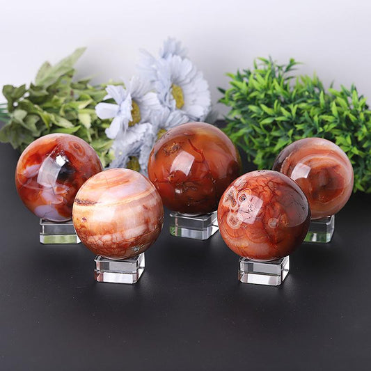 2.0"-4.0" Fire Quartz Sphere Crystal wholesale suppliers