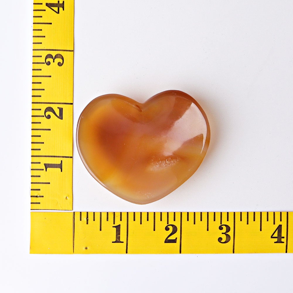 2.1" Agate Heart Shape Bowl Crystal Carvings Crystal wholesale suppliers