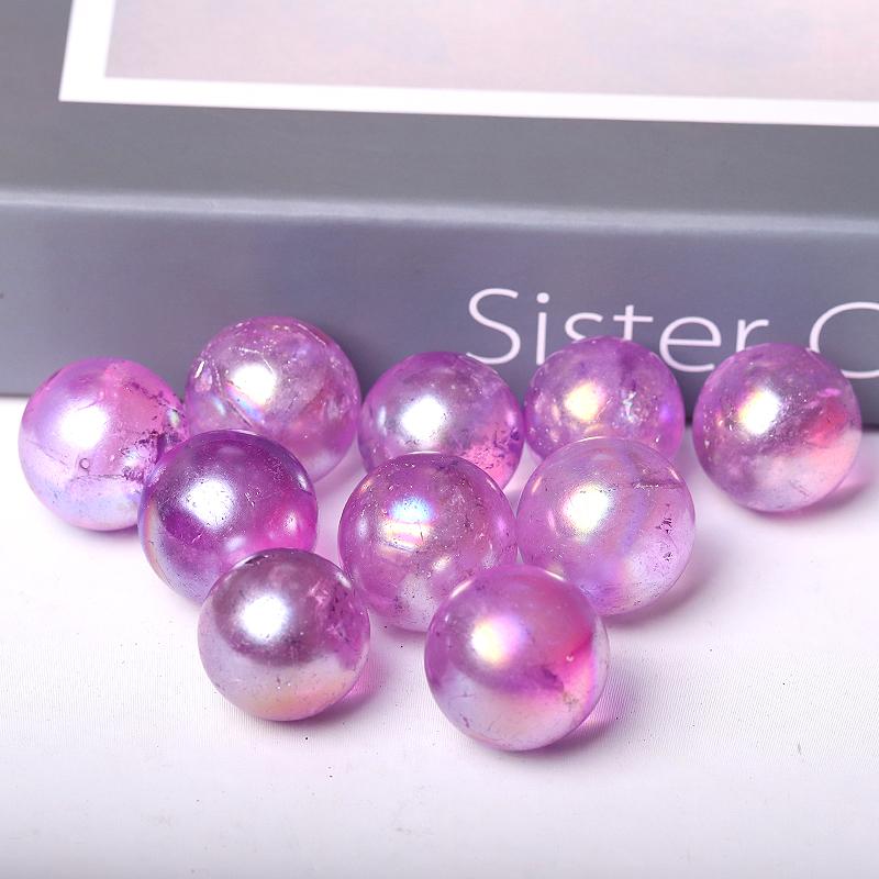 0.25kg Aura Purple Crystal Sphere Crystal wholesale suppliers