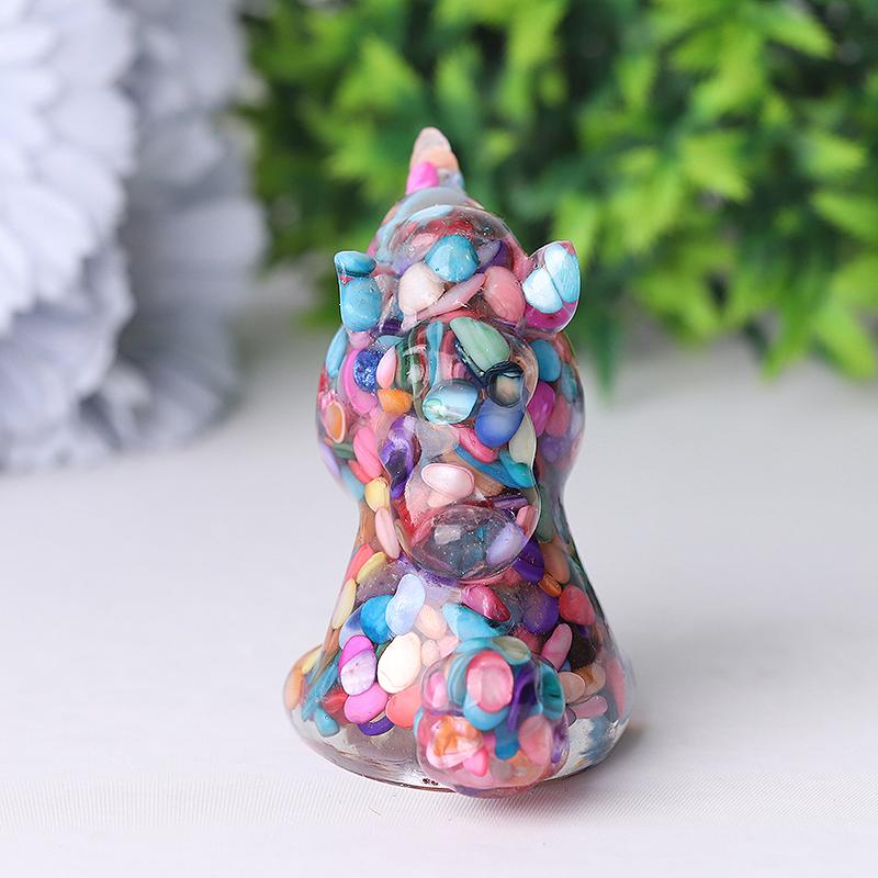 2.5"-3.0" Resin Unicorn Crystal Carvings Crystal wholesale suppliers