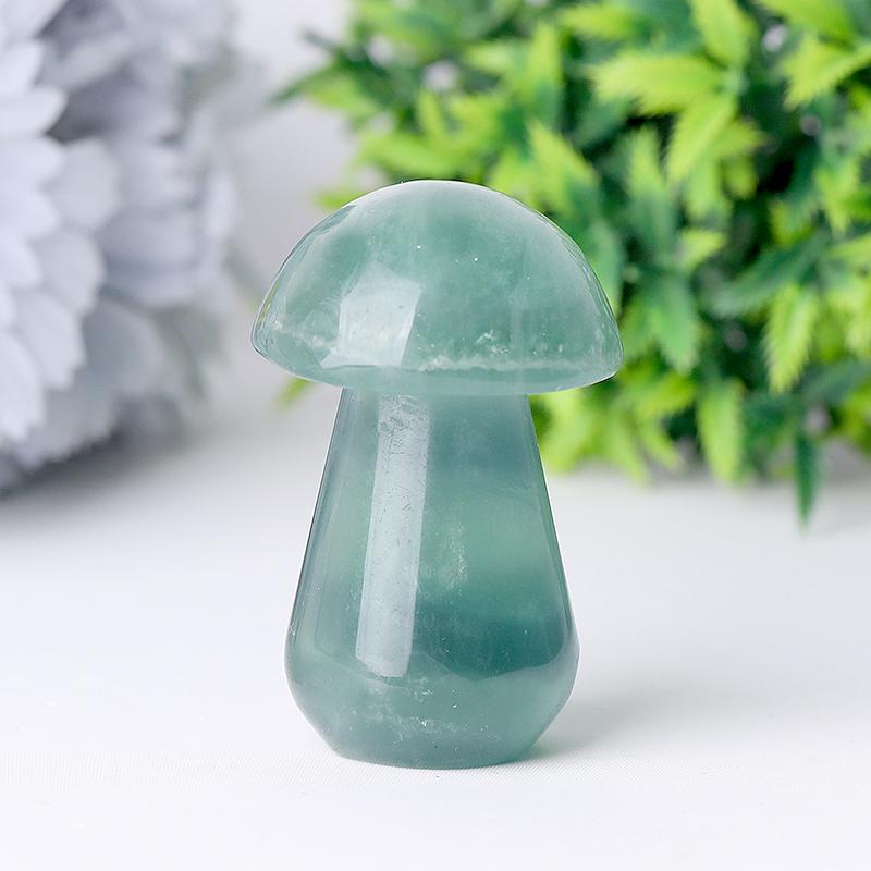 2" Fluorite Mushroom Crystal Carvings Crystal wholesale suppliers