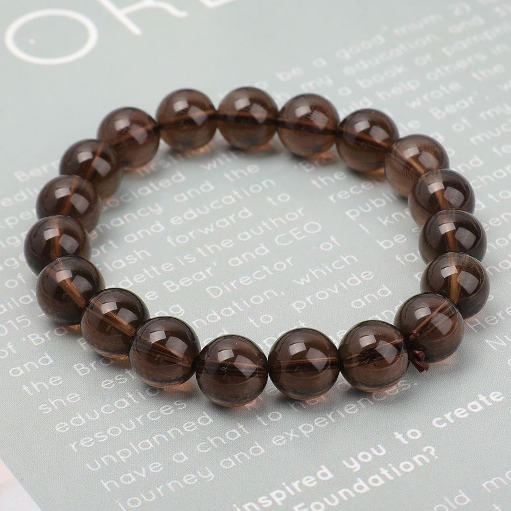 10.5mm Smoky Quartz Bracelet Crystal wholesale suppliers