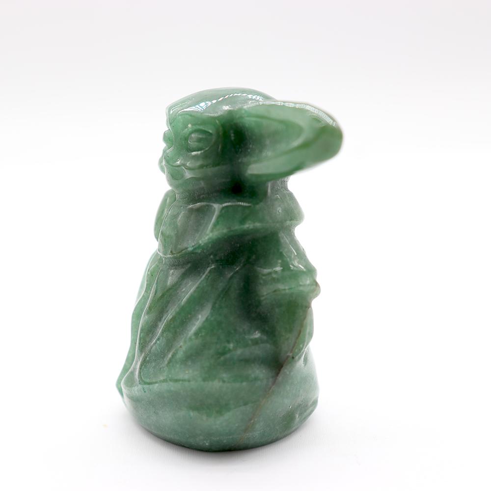 Master Yoda Aventurine Crystal Carvings Crystal wholesale suppliers