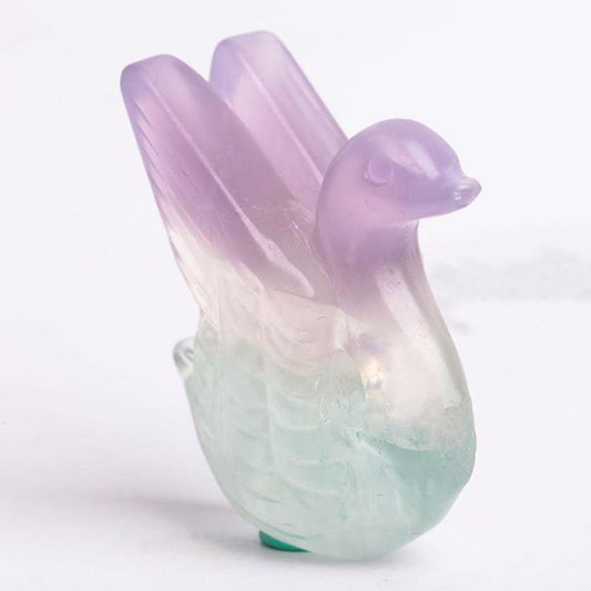 Mini Fluorite Animal Figurine Crystal Carvings Crystal wholesale suppliers