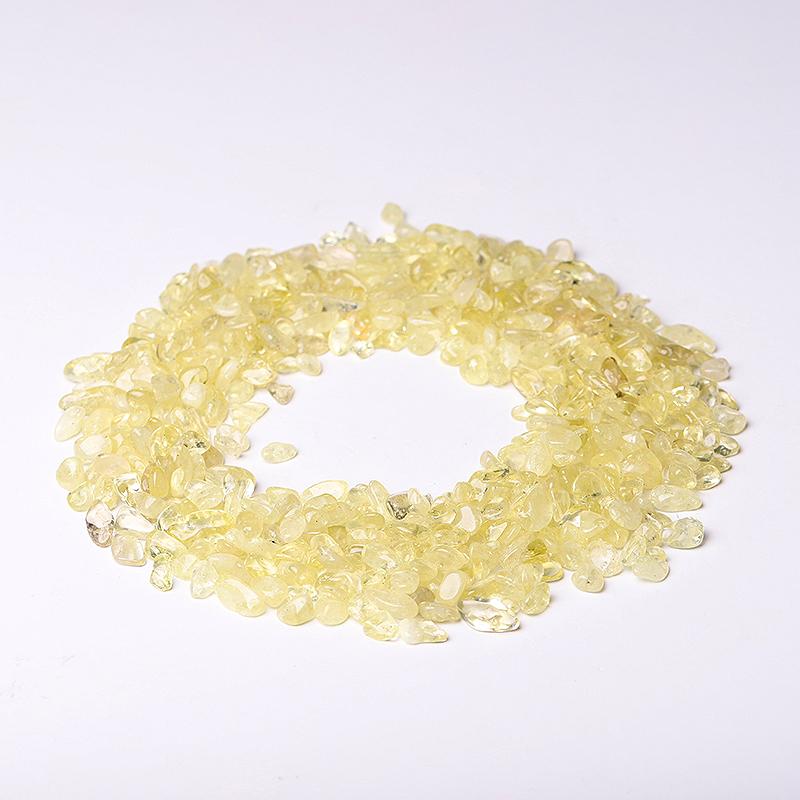 0.1kg Different Size Citrine Chips for Decoration Crystal wholesale suppliers