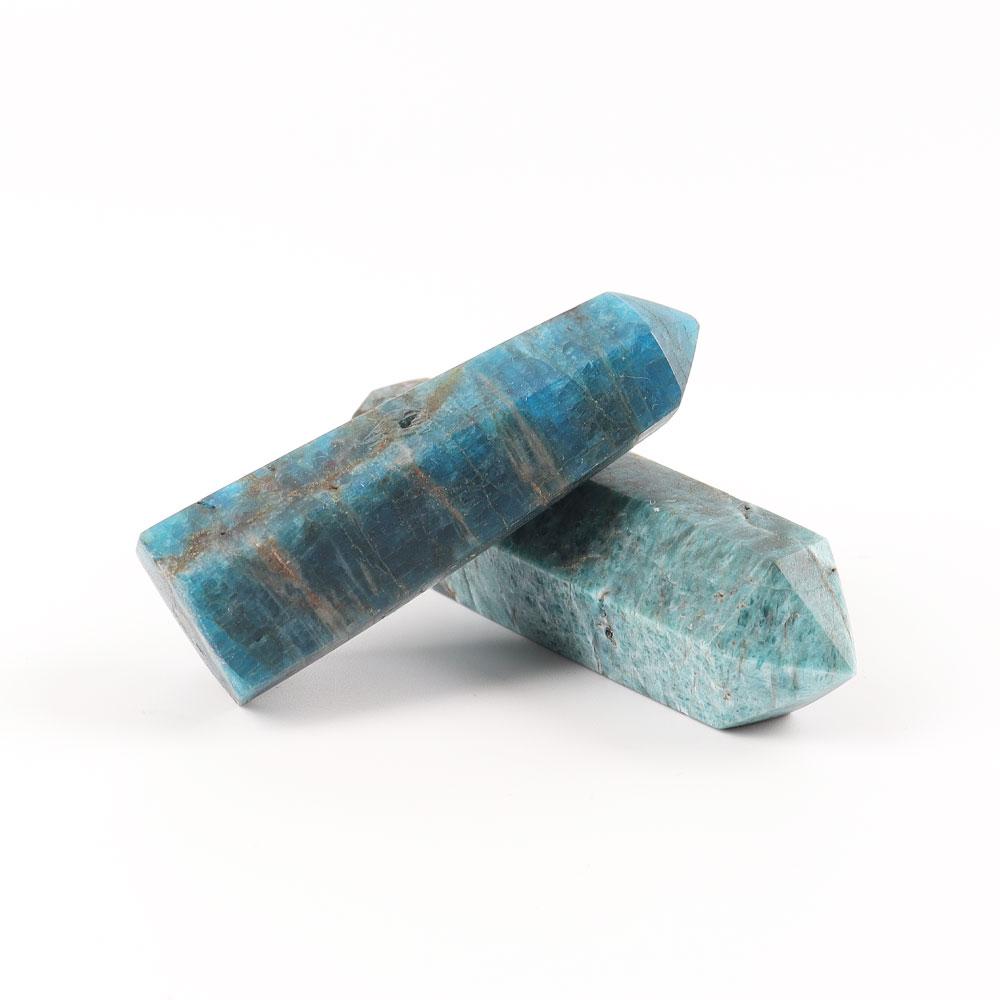 Set of 3 Blue Apatite Point Crystal wholesale suppliers