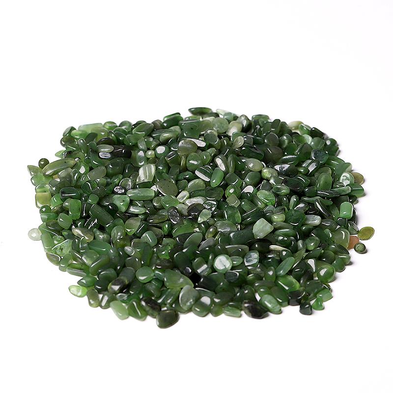 0.1kg Natural Green Jade Crystal Chips Crystal wholesale suppliers