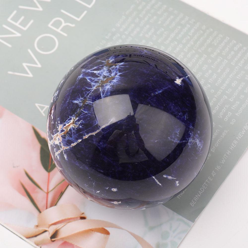 4.0" Sodalite Sphere Crystal wholesale suppliers