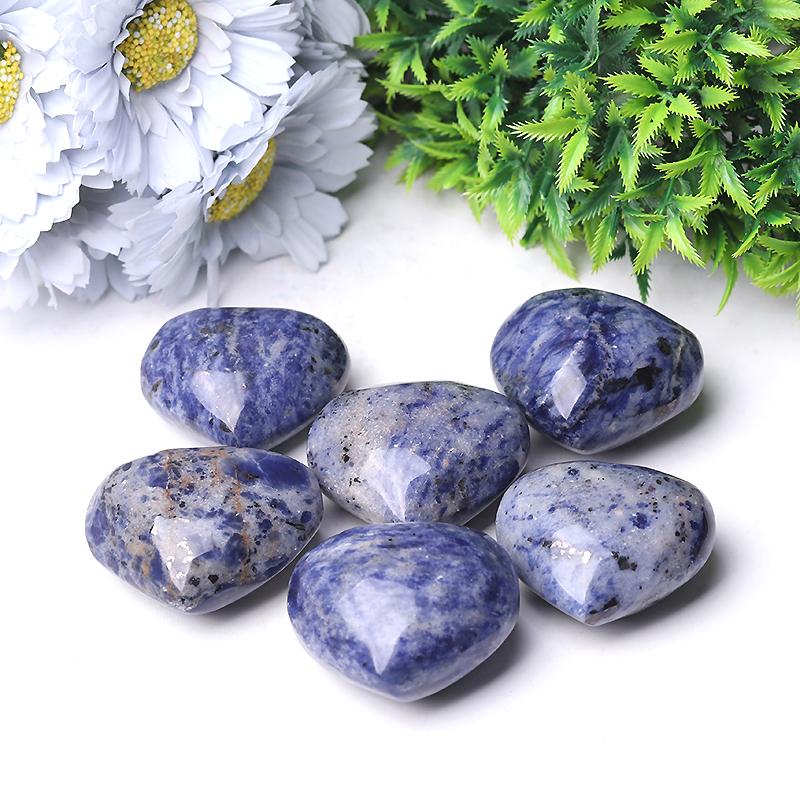 2" Sodalite Heart Crystal Carvings Crystal wholesale suppliers