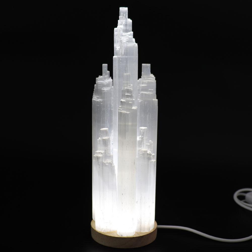 7.5" Selenite Tower Skyscraper  Crystal wholesale suppliers