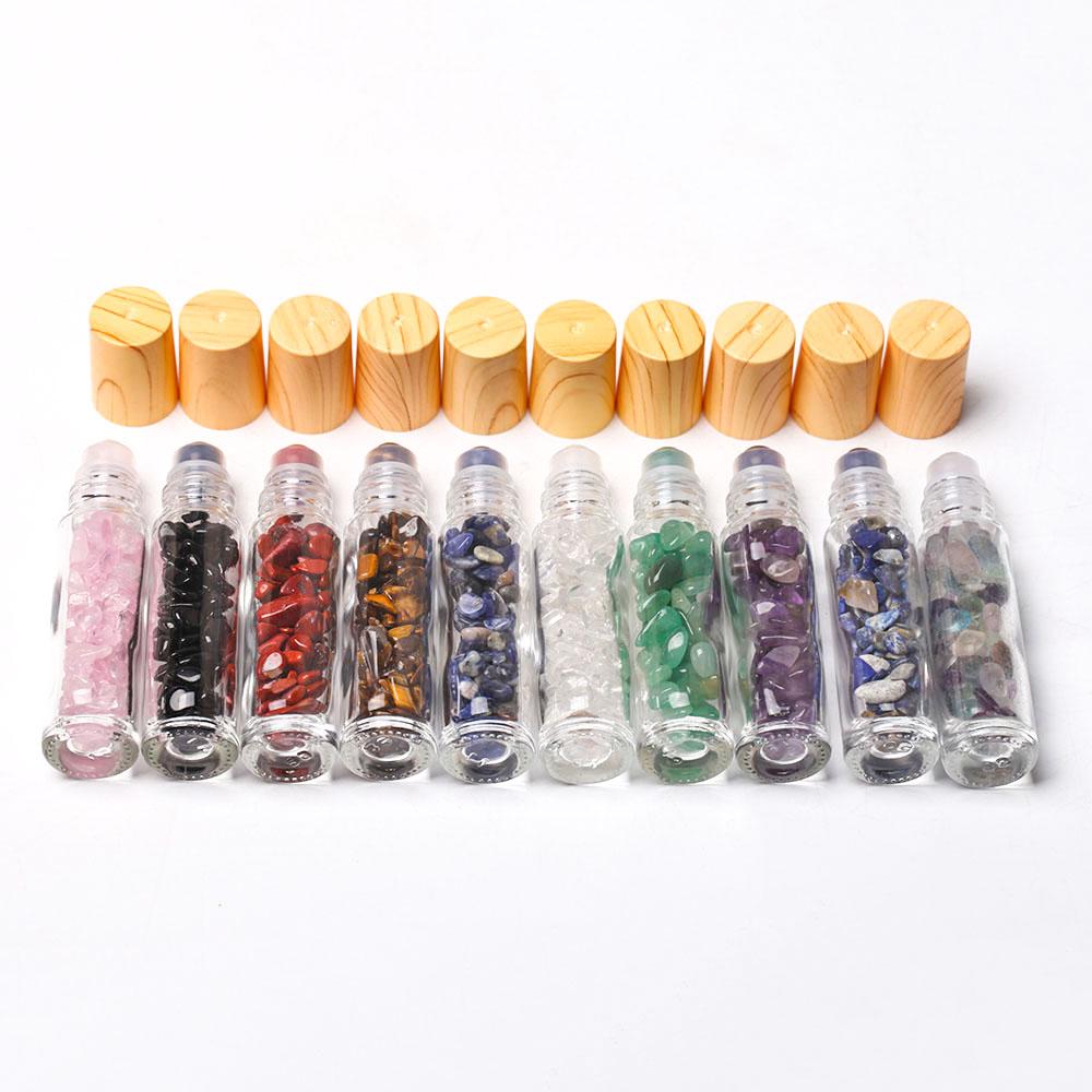 10 Pack Crystal Chips Oil Roller