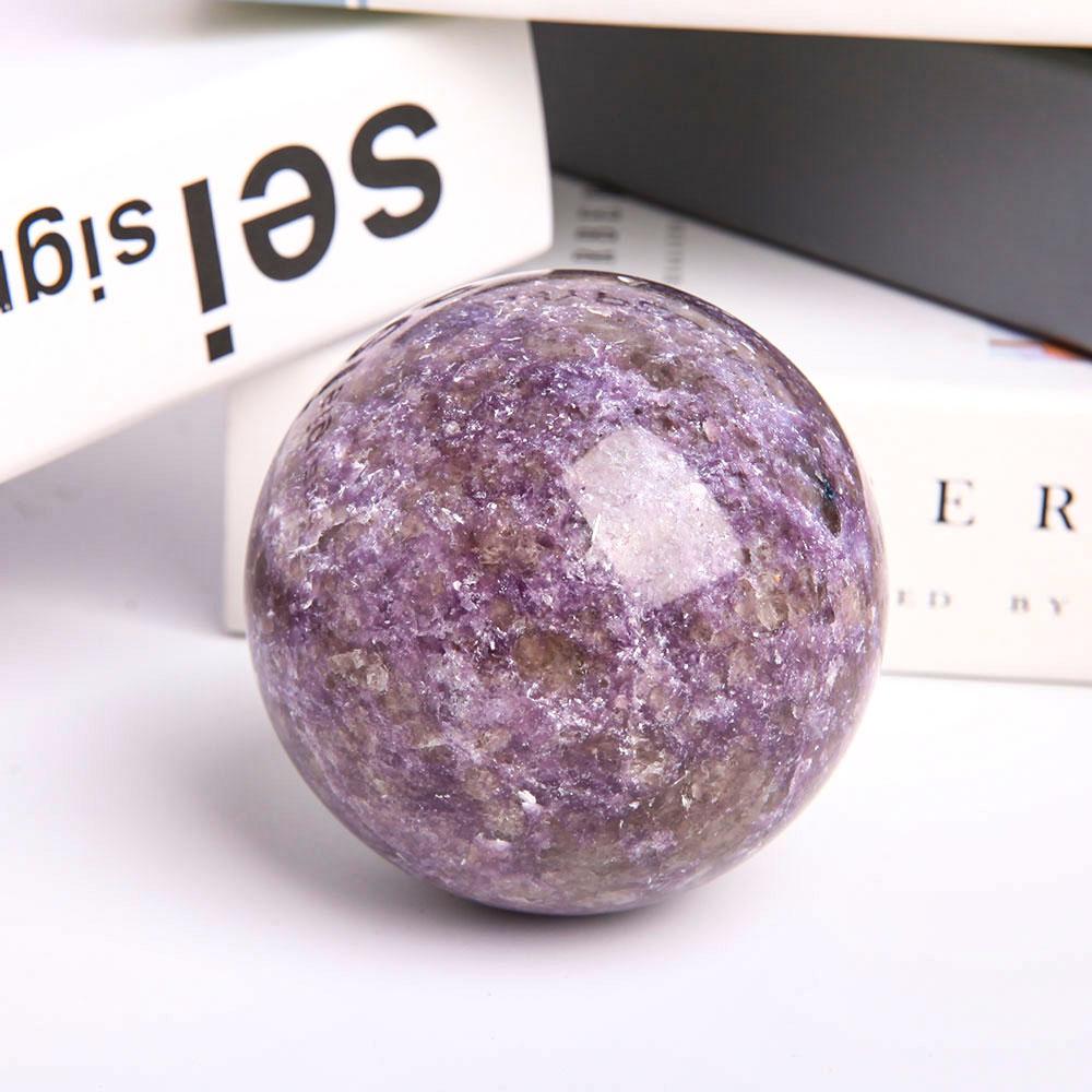 2.85” Lepidolite Sphere Crystal wholesale suppliers