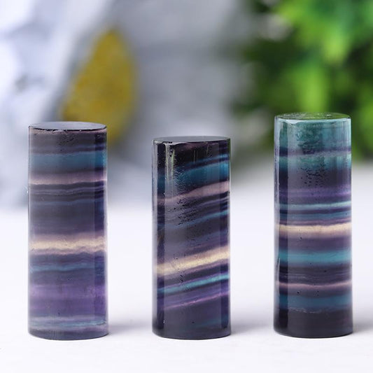 1.2" Fluorite Cylinder Crystal Point Crystal wholesale suppliers