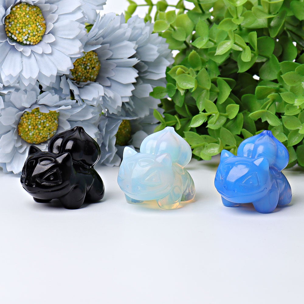 1.8" Bulbasaur Crystal Carvings Crystal wholesale suppliers