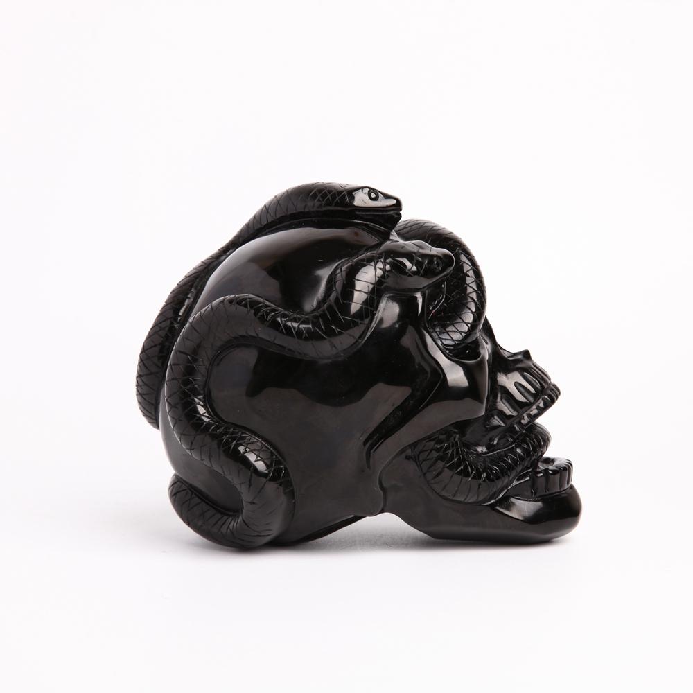 Black Obsidian Crystal Carvings Skull Crystal wholesale suppliers