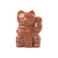 2" Gold Sandstone Crystal Carving Lucky Cat Crystal wholesale suppliers
