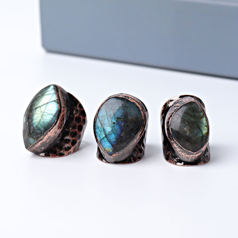 Labradorite Vintage Crystal Ring Crystal wholesale suppliers