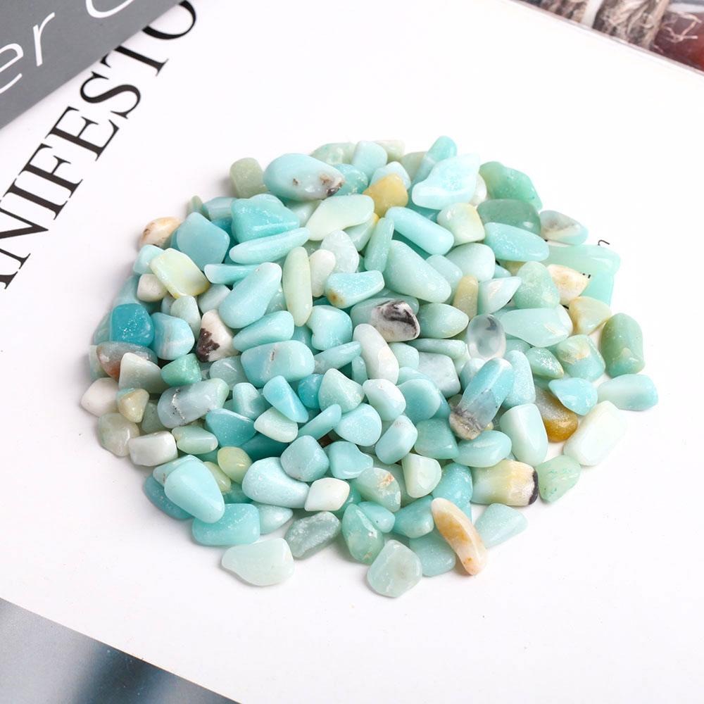 0.1kg Sky Blue Stone Crystal Chips 5-7mm Crystal wholesale suppliers