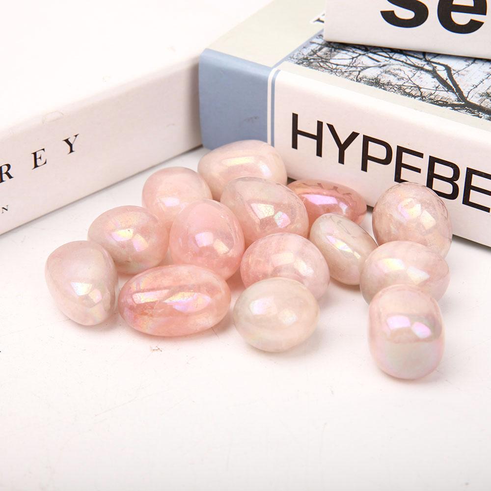 0.1kg Aura Pink Crystal Tumbles Crystal wholesale suppliers