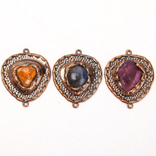 Set of 3 Citrine Amethyst Labradorite Crystal Pendant Crystal wholesale suppliers