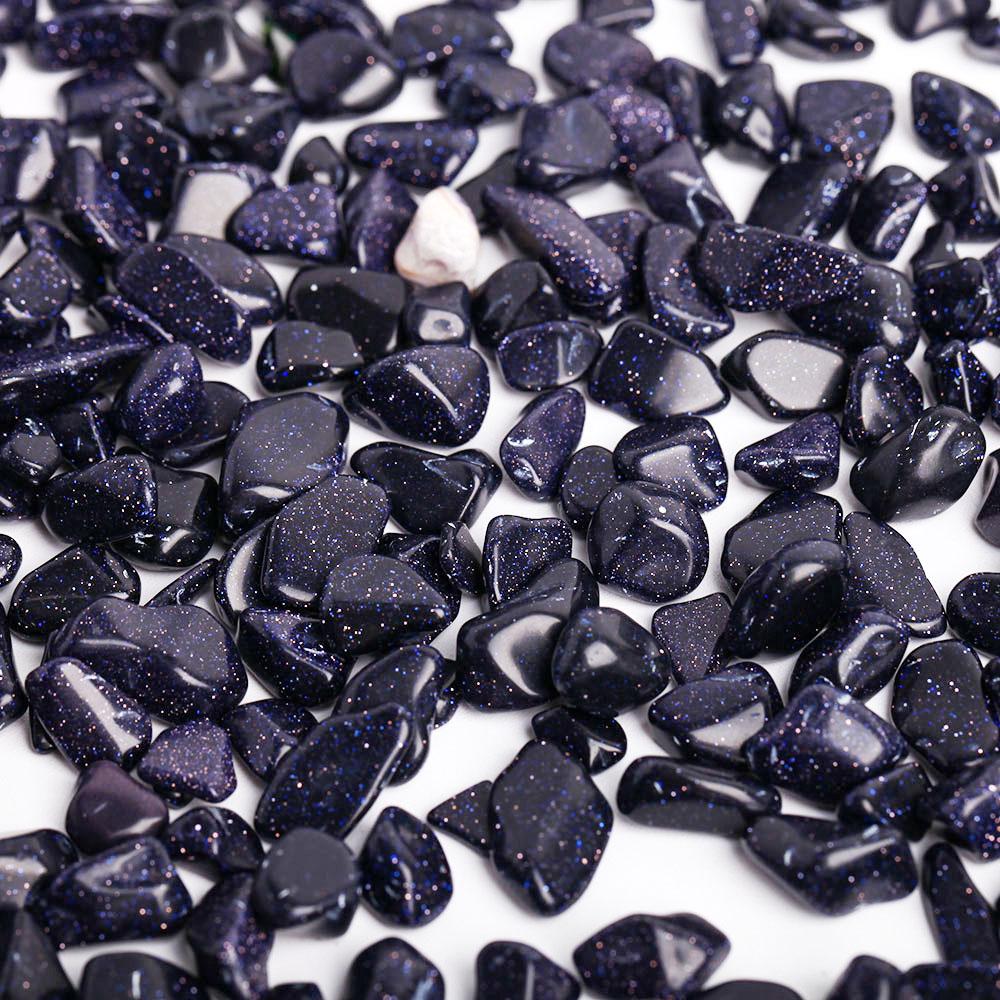 0.1kg Blue Sand Stone Crystal Chips Crystal wholesale suppliers