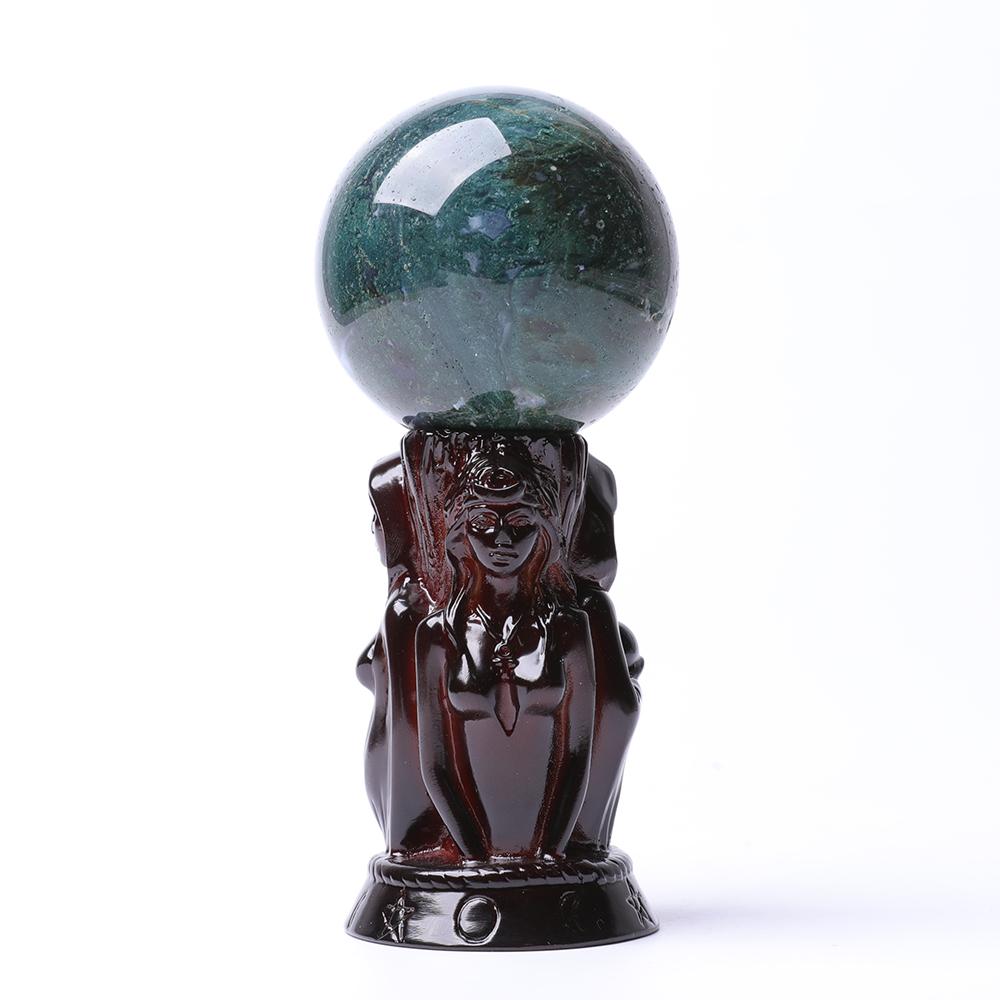 Resin Goddess Statue Stand