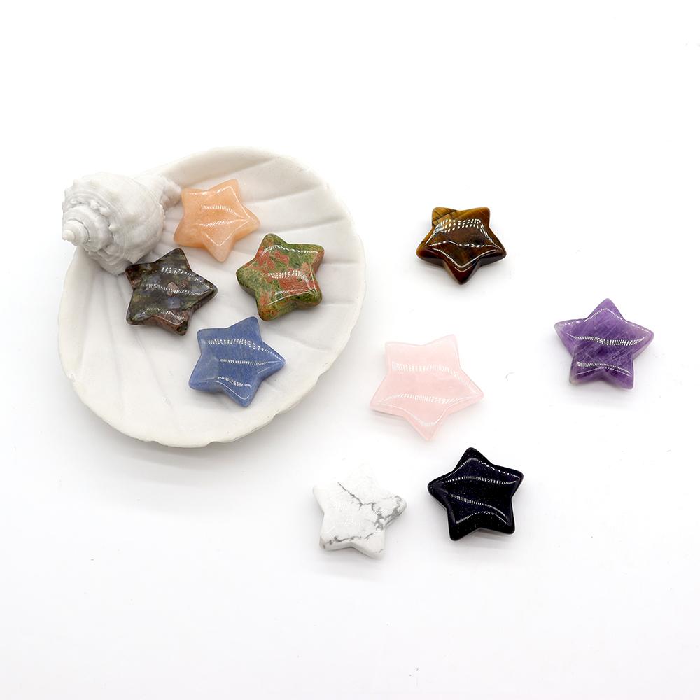 Healing Stones Crystals Star Shape Carving Crystal wholesale suppliers