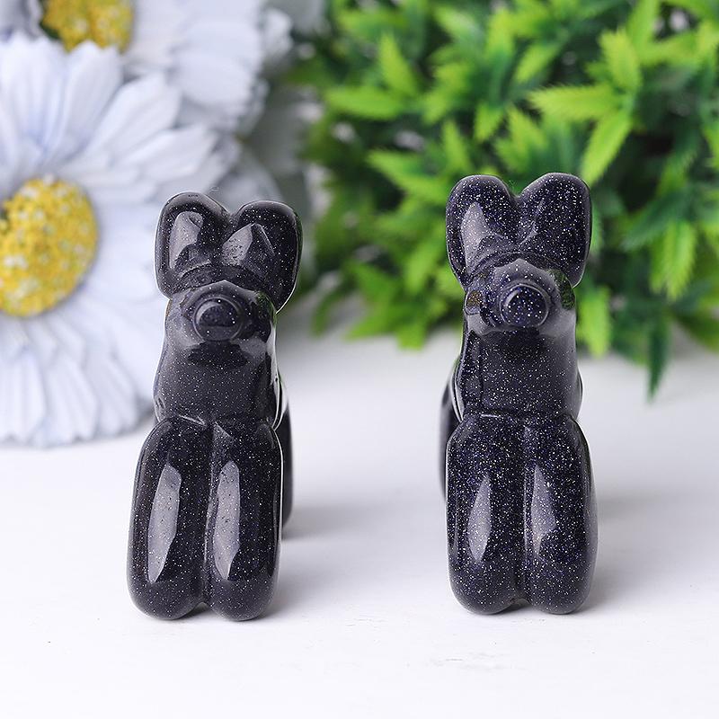 2.8" Balloon Dog Crystal Carvings Crystal wholesale suppliers