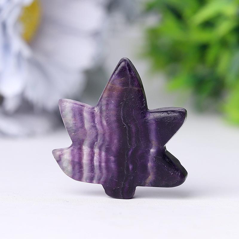 Fluorite Leaf Crystal Carvings Crystal wholesale suppliers