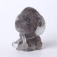 2" Resin Teddy Dog Figurine Infused Crystal Chips on Discount