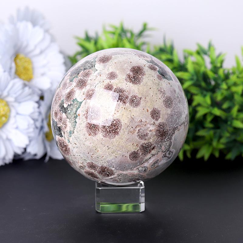 2.5"- 4.0" Firework Agate Sphere Crystal wholesale suppliers