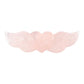 Rose Quartz Carved Heart with Wings