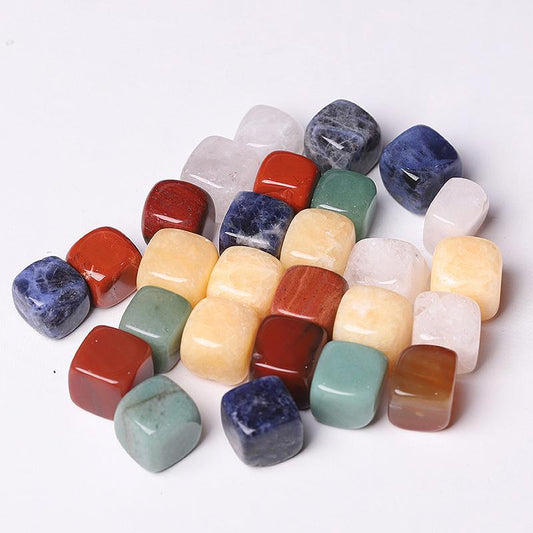 0.1kg 15mm Mixed Crystal Tumbles Crystal wholesale suppliers